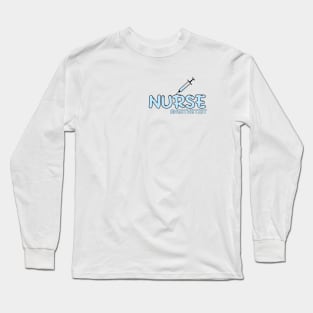 Nurse Anesthetist (CRNA) Blue Long Sleeve T-Shirt